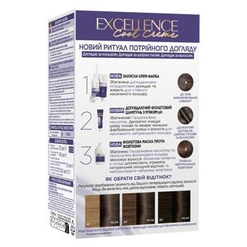 L'Oréal Paris Excellence Cool Creme 6.11 Ultra Ash Вark Blonde Hair Dye - buy, prices for - photo 2