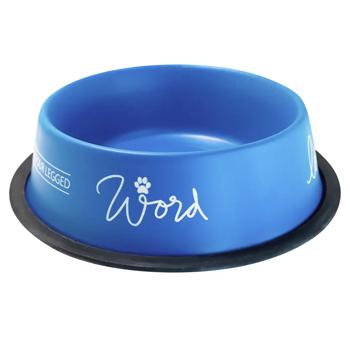 Arjan Impex Non Skid N/S Metal Bowl 700ml Blue - buy, prices for MasterZoo - photo 4