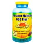 Поддержка простаты 600+, Prostate Maintain, Nature's Life, 250 вегетарианских капсул