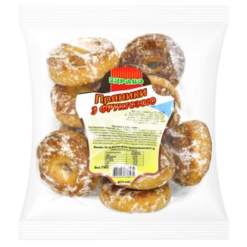 Пряники Здраво з фруктозою 300г - купити, ціни на КОСМОС - фото 1