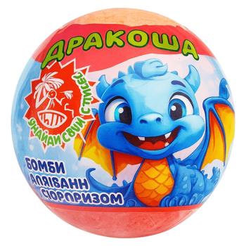 Бомбочка для ванн Аква Шайн Rainbow Дракоша 100г - купити, ціни на Ідеал - фото 1