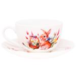 Bona Di Easter Melody Porcelain Cup with Saucer 250ml
