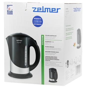 Электрочайник Zelmer ZCK7630B - купить, цены на Auchan - фото 1
