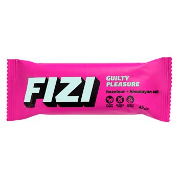 Fizi Hazelnut+Himalayan Salt Bar in Chocolate Glaze 45g - buy, prices for - photo 1