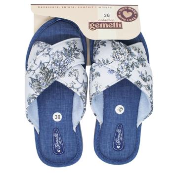 Капці домашні Gemelli Квіти 2 жіночі р.36-41 - купити, ціни на NOVUS - фото 2
