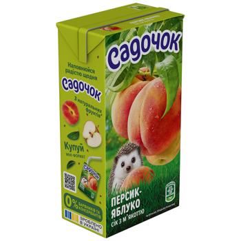 Сік Садочок персик-яблуко 0,5л - купити, ціни на Епіцентр FOOD - фото 2
