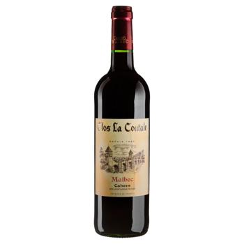 Clos La Coutale Cahors Red Dry Wine 13.5% 0.75l - buy, prices for AlcoHub - photo 1