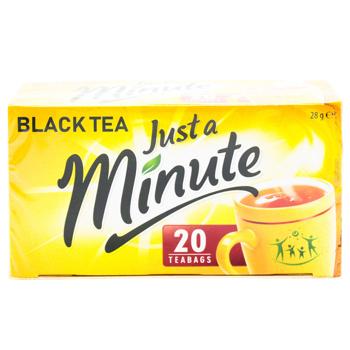 Minutka Just a Minute Black Tea 1.4g*20pcs - buy, prices for COSMOS - photo 3