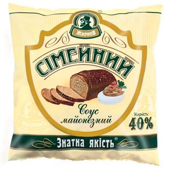 Zhirnov Family Mayonnaise Sauce 40% 330g - buy, prices for Chudo Market - photo 1