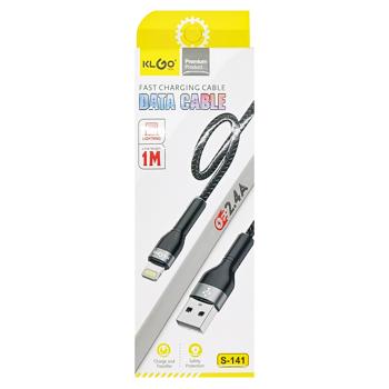 Klgo Data Transfer Cable 1m USB-IOS S-141