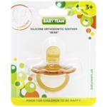 Baby Team Bear Orthodontic Silicone Soother