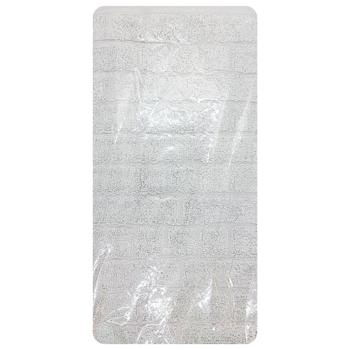 Рушник Dina.Me Qd-0560 махровий блідо-сірий 50*100см 620 г/м2