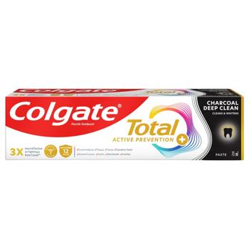 Colgate Total Charcoal & Clean Toothpaste 75ml