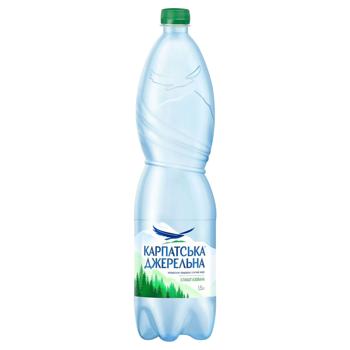 Karpatska Dzherelna Slightly Carbonated Mineral Water 1.5l - buy, prices for Ideal - photo 1