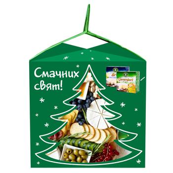 Набір подарунковий Kaserei Ялинка 3 Сир Brie 50% 125г та Сир Camembert 50% 125г - купити, ціни на - фото 2