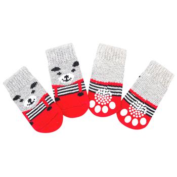 YIWU Non Skid Socks for Dogs s.S Red - buy, prices for MasterZoo - photo 1