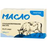 Масло Winetime солодковершкове 82,5% 180г