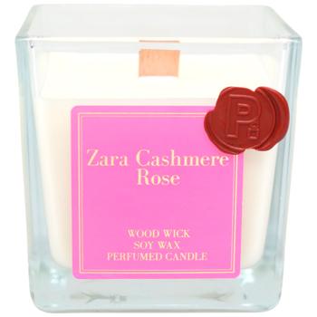 Свеча ароматическая Pako If Zara Cashmere Rose 180г