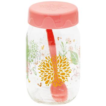 Спецівниця Herevin Decorated Spice Jar з ложкою 370мл в асортименті - купити, ціни на - фото 2