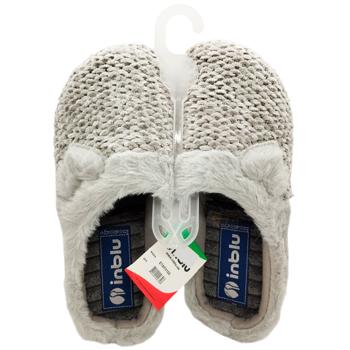 Inblu Women's Textile Slippers with Soles
