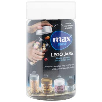 Банка для сыпучих Max Plast Lego Jar 1000мл - купить, цены на МегаМаркет - фото 3