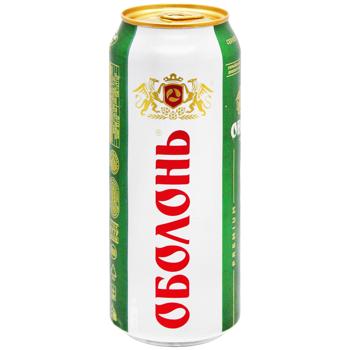 Пиво Оболонь світле 4,5% 0,5л - купити, ціни на Восторг - фото 1