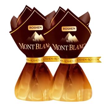Roshen Mont Blanc Candies with Whole Hazelnuts