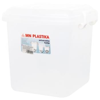 MN Plastika Universal Container with Lid 10l - buy, prices for MegaMarket - photo 3