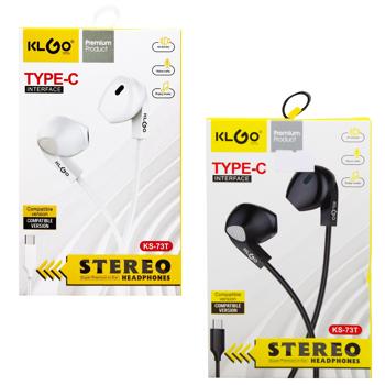 Headphones TYPE-C 1.2m KS-73T-17488-12