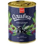 Varo Pitted Black Olives 280g