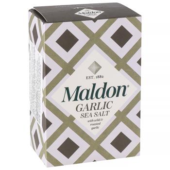Сіль пластівцями з часником 100г. Maldon - купить, цены на Grono - фото 2