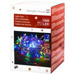 Tarrington House Multicolored Light Chain 1000 LED
