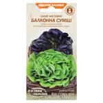 Насіння Насіння України Салат листовий Балконна суміш 0,5г