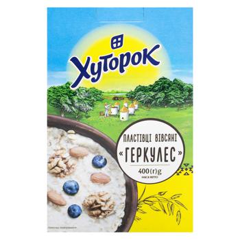 Oat flakes Khutorok Extra quick-cooking 400g Ukraine - buy, prices for NOVUS - photo 3