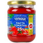 Паста томатна Чумак 25% 485г