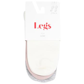 Носки Legs Milk/Rosa женские 3 пары 36-40р - купить, цены на ULTRAMARKET - фото 1