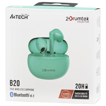 Навушники A4Tech B20 Mint Green - купити, ціни на Auchan - фото 1