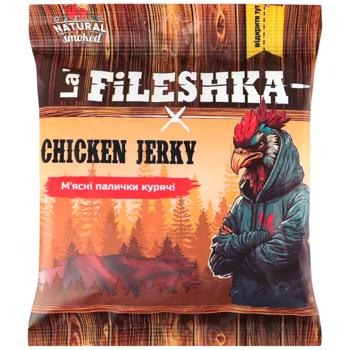 Палочки куриные La' Fileshka сырокопченые 45г - купить, цены на КОСМОС - фото 1