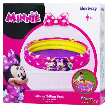 Bestway 3-Ring Round Inflatable Pool 22x25cm 2+ 91079 - buy, prices for Tavria V - photo 1