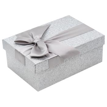 Glitter Gift Box with Bow 19*13*7.5cm - buy, prices for ULTRAMARKET - photo 2