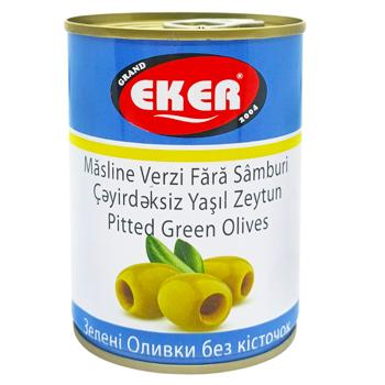 Оливки Eker без косточек 300мл - купить, цены на КОСМОС - фото 1