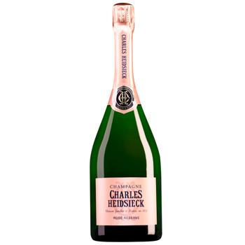 Шампанское Charles-Heidsieck Rose Reserve розовое брют 12% 0,75л - купить, цены на WINETIME - фото 1