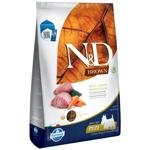 Farmina N&D Brown Dry Food with Lamb, Spirulina and Carrots for Small Breed Dogs with Brown Fur 5kg