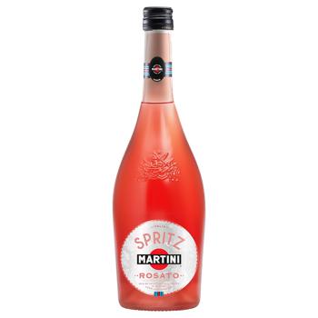 Martini Spritz Rosato Based on Wine Alcohol Drink 8% 0.75l