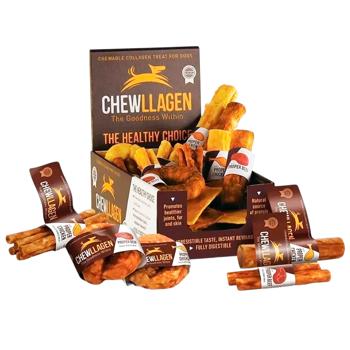 Chewllagen Collagen Chips with Beef Snack for Dogs 1pc 30g - buy, prices for MasterZoo - photo 4