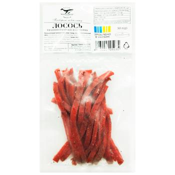 K.I.T Dried Pieces Salmon with Spices 50g - buy, prices for Vostorg - photo 1