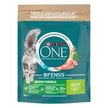 Сухий корм Purina ONE для дорослих котів з індичкою та цільними злаками 200г - купити, ціни на - фото 1