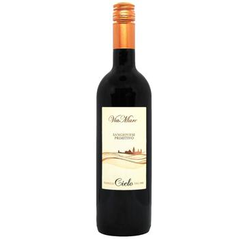 Cielo e Terra Sangiovese Primitivo Red Dry Wine 12.5% 0.75l - buy, prices for ULTRAMARKET - photo 1
