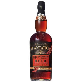 Ром Plantation Overproof 69% 0,7л - купити, ціни на Auchan - фото 1