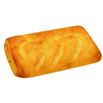 Здоба Косичка з м'ясом 350г